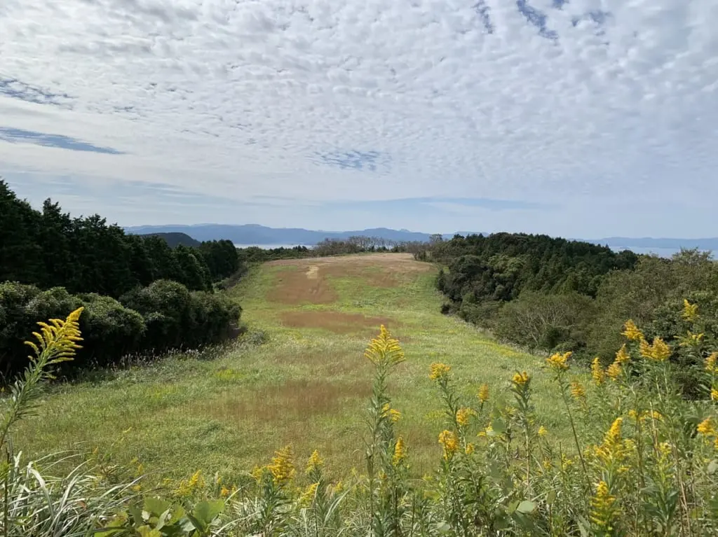 高良谷牧場の丘